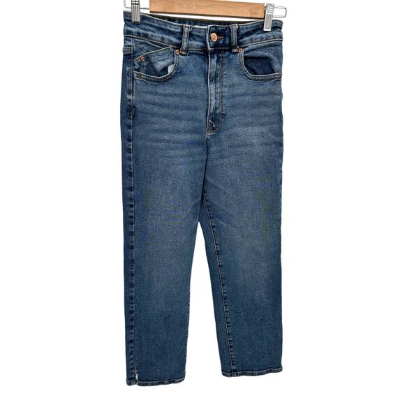Zara Womens Mom Fit High Waisted Denim Jeans Spring/Summer Z1975 Collection 4 - Picture 1 of 11